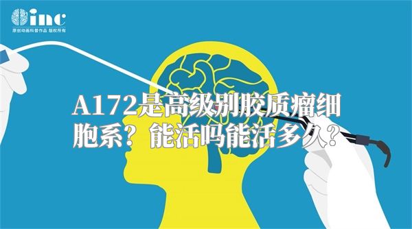 A172是高级别胶质瘤细胞系？能活吗能活多久？