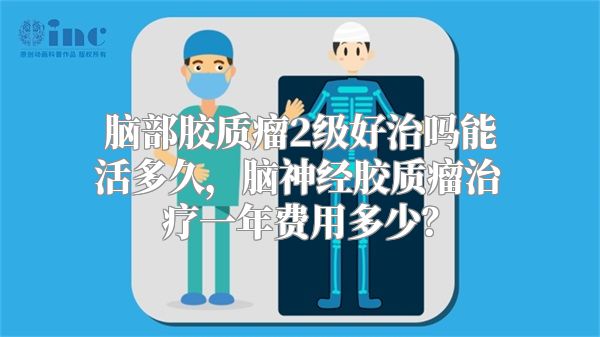 脑部胶质瘤2级好治吗能活多久，脑神经胶质瘤治疗一年费用多少？