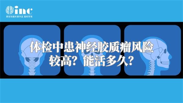 体检中患神经胶质瘤风险较高？能活多久？