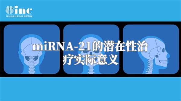 miRNA-21的潜在性治疗实际意义