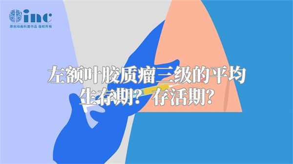 左额叶胶质瘤三级的平均生存期？存活期？