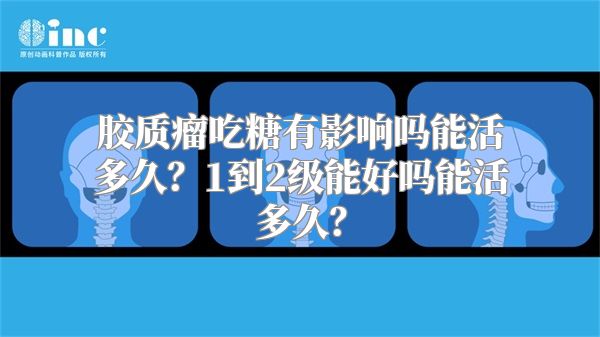 胶质瘤吃糖有影响吗能活多久？1到2级能好吗能活多久？