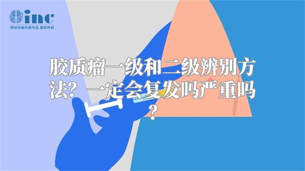 胶质瘤一级和二级辨别方法？一定会复发吗严重吗？