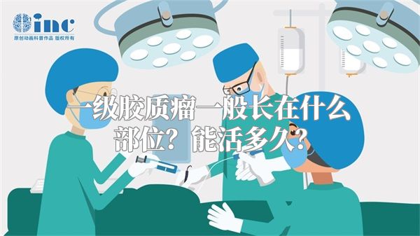 一级胶质瘤一般长在什么部位？能活多久？