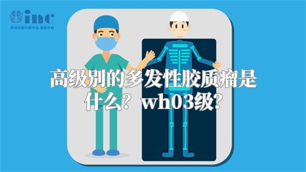 高级别的多发性胶质瘤是什么？wh03级？