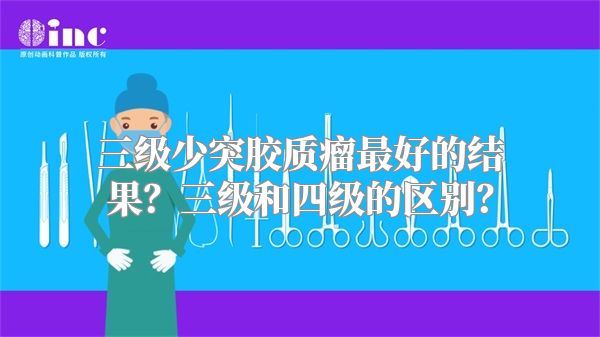 三级少突胶质瘤最好的结果？三级和四级的区别？