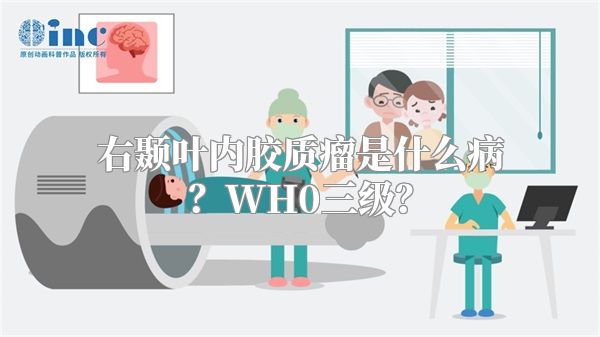 右颞叶内胶质瘤是什么病？WH0三级？