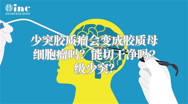 少突胶质瘤会变成胶质母细胞瘤吗？能切干净吗2级少突？