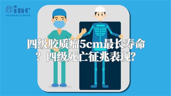 四级胶质瘤5cm最长寿命？四级死亡征兆表现？