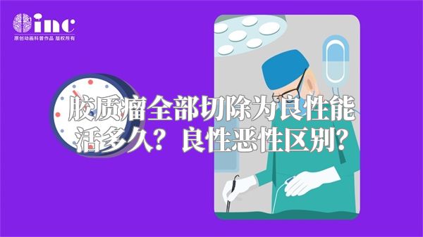 胶质瘤全部切除为良性能活多久？良性恶性区别？