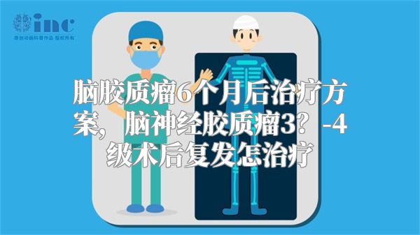 脑胶质瘤6个月后治疗方案，脑神经胶质瘤3？-4级术后复发怎治疗