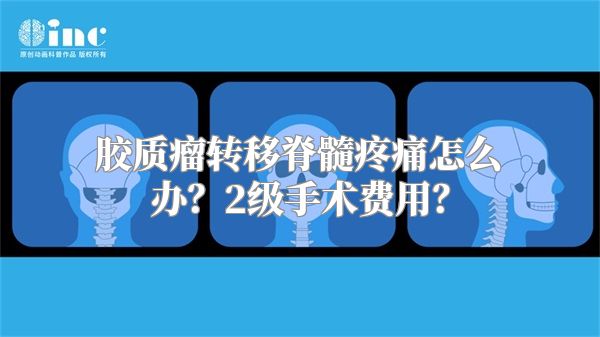 胶质瘤转移脊髓疼痛怎么办？2级手术费用？