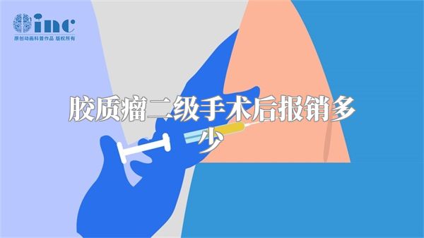 胶质瘤二级手术后报销多少