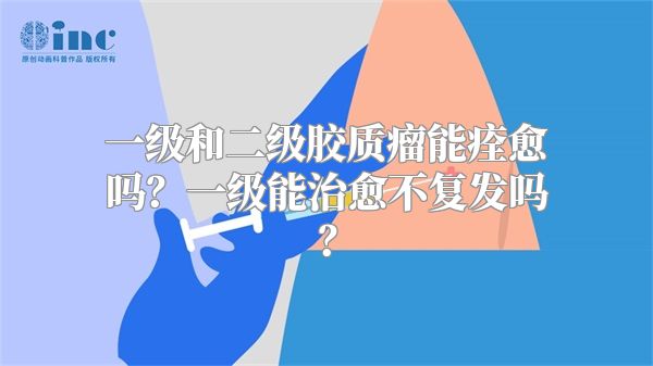 一级和二级胶质瘤能痊愈吗？一级能治愈不复发吗？