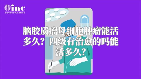 脑胶质瘤母细胞肿瘤能活多久？四级有治愈的吗能活多久？