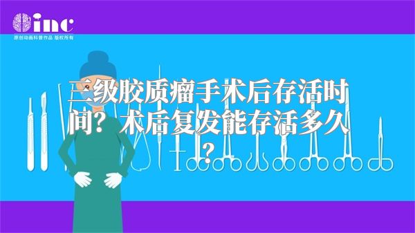 三级胶质瘤手术后存活时间？术后复发能存活多久？