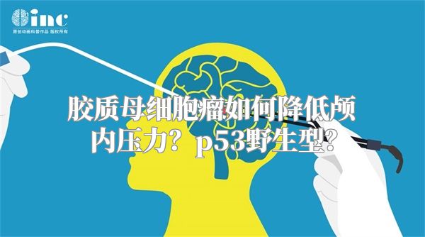 胶质母细胞瘤如何降低颅内压力？p53野生型？