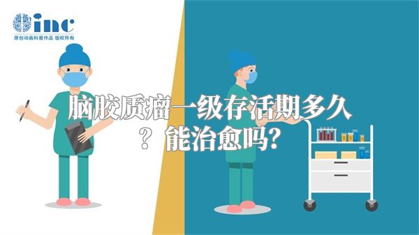 脑胶质瘤一级存活期多久？能治愈吗？