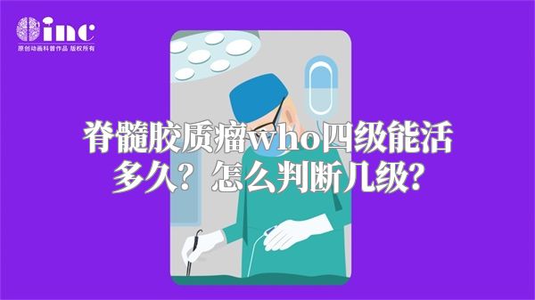 脊髓胶质瘤who四级能活多久？怎么判断几级？