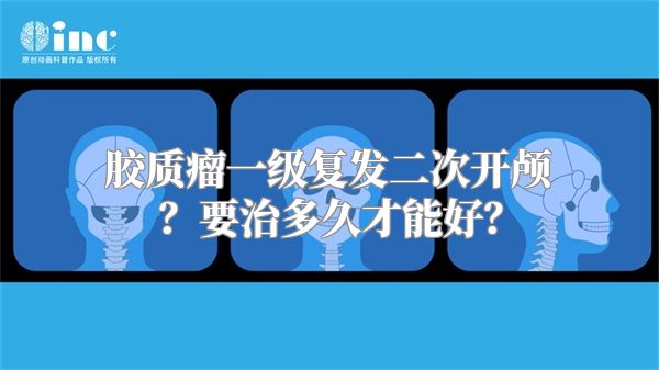 胶质瘤一级复发二次开颅？要治多久才能好？