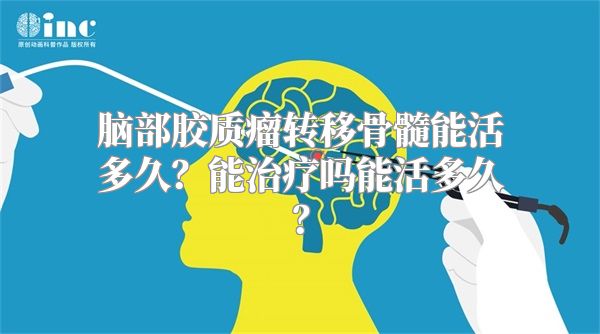 脑部胶质瘤转移骨髓能活多久？能治疗吗能活多久？