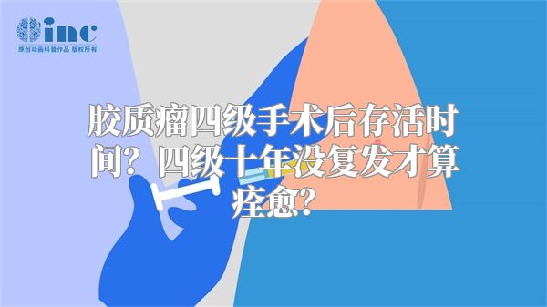 胶质瘤四级手术后存活时间？四级十年没复发才算痊愈？