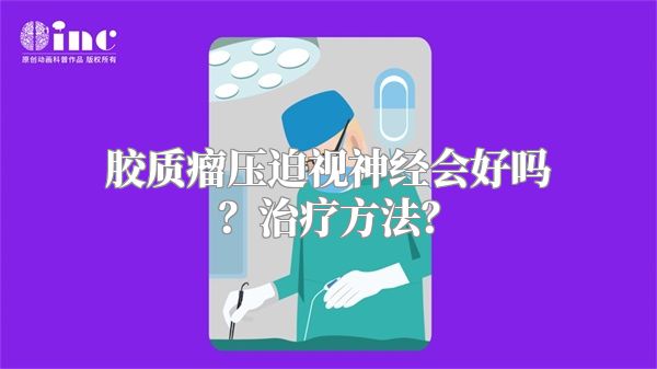 胶质瘤压迫视神经会好吗？治疗方法？