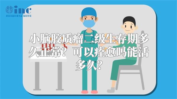 小脑胶质瘤二级生存期多久正常？可以痊愈吗能活多久？