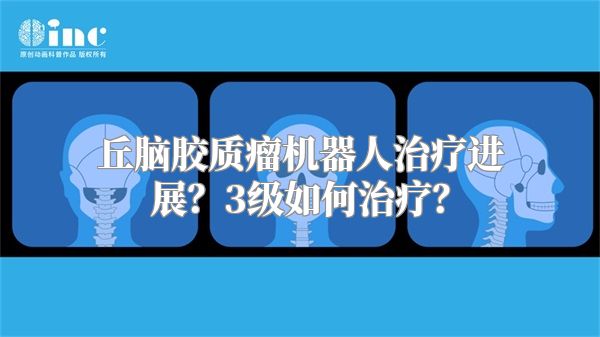 丘脑胶质瘤机器人治疗进展？3级如何治疗？