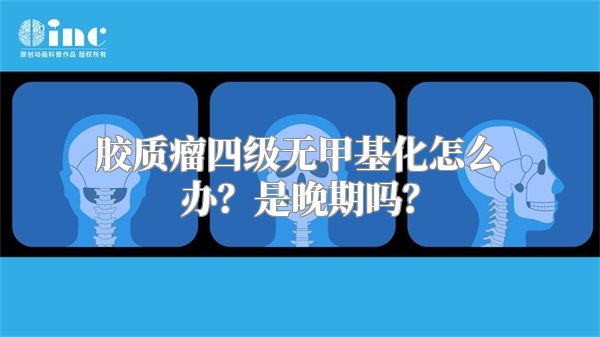 胶质瘤四级无甲基化怎么办？是晚期吗？