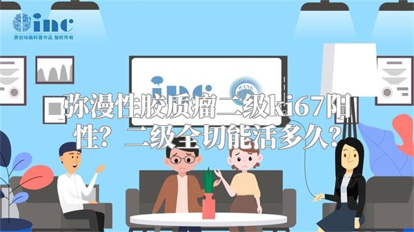 弥漫性胶质瘤二级ki67阳性？二级全切能活多久？