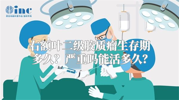 右额叶二级胶质瘤生存期多久？严重吗能活多久？