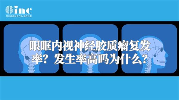 眼眶内视神经胶质瘤复发率？发生率高吗为什么？