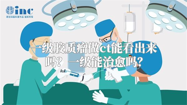 一级胶质瘤做ct能看出来吗？一级能治愈吗？