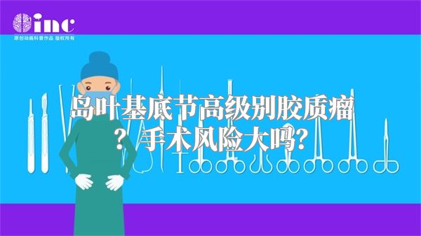 岛叶基底节高级别胶质瘤？手术风险大吗？