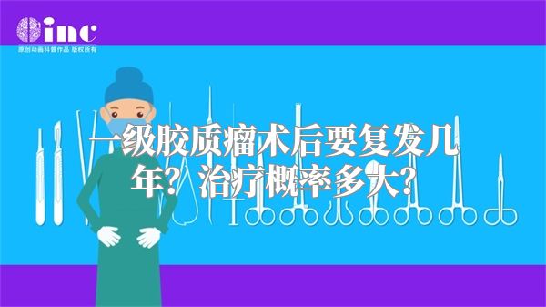 一级胶质瘤术后要复发几年？治疗概率多大？