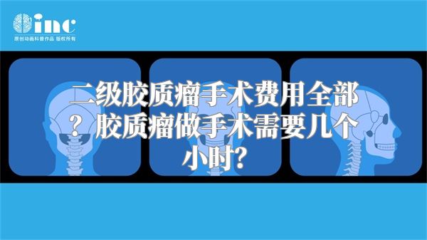 二级胶质瘤手术费用全部？胶质瘤做手术需要几个小时？