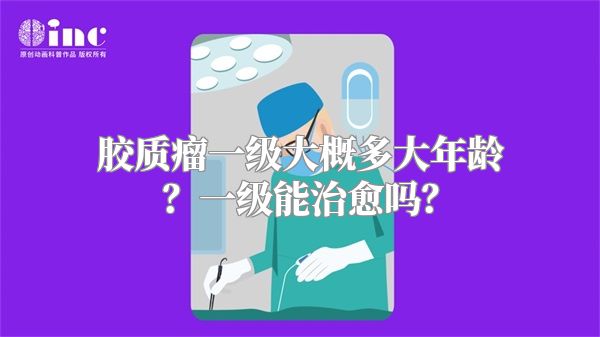 胶质瘤一级大概多大年龄？一级能治愈吗？