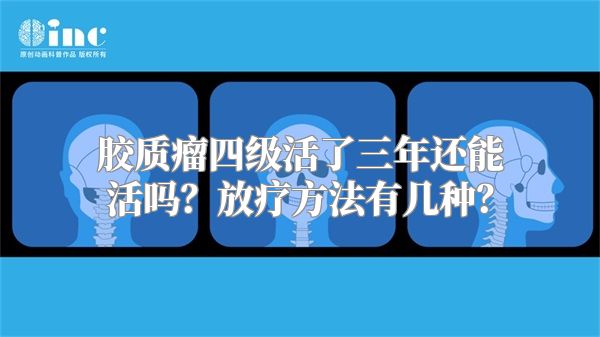 胶质瘤四级活了三年还能活吗？放疗方法有几种？