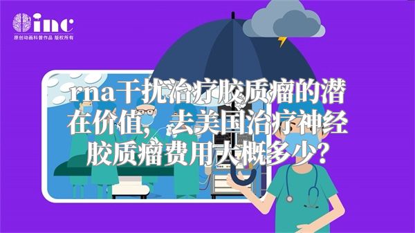 rna干扰治疗胶质瘤的潜在价值，去美国治疗神经胶质瘤费用大概多少？