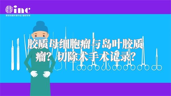 胶质母细胞瘤与岛叶胶质瘤？切除术手术记录？