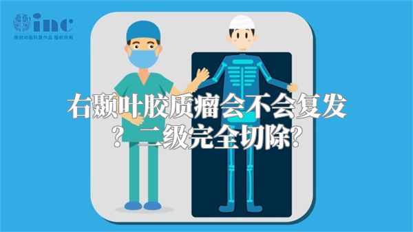 右颞叶胶质瘤会不会复发？二级完全切除？