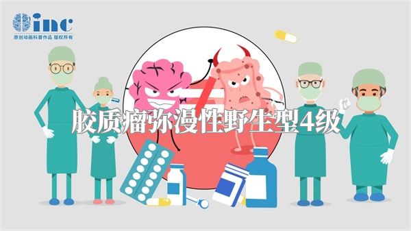 胶质瘤弥漫性野生型4级