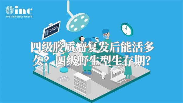 四级胶质瘤复发后能活多久？四级野生型生存期？