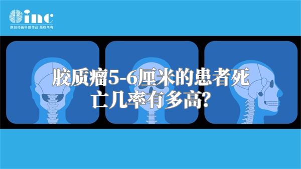 胶质瘤5-6厘米的患者死亡几率有多高？