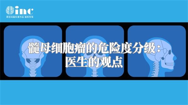 髓母细胞瘤的危险度分级：医生的观点