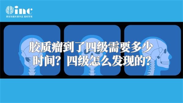 胶质瘤到了四级需要多少时间？四级怎么发现的？