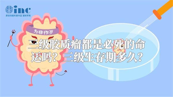 三级胶质瘤都是必死的命运吗？三级生存期多久？