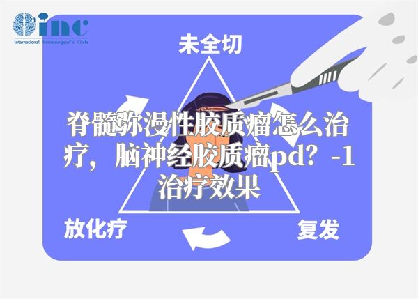 脊髓弥漫性胶质瘤怎么治疗，脑神经胶质瘤pd？-1治疗效果