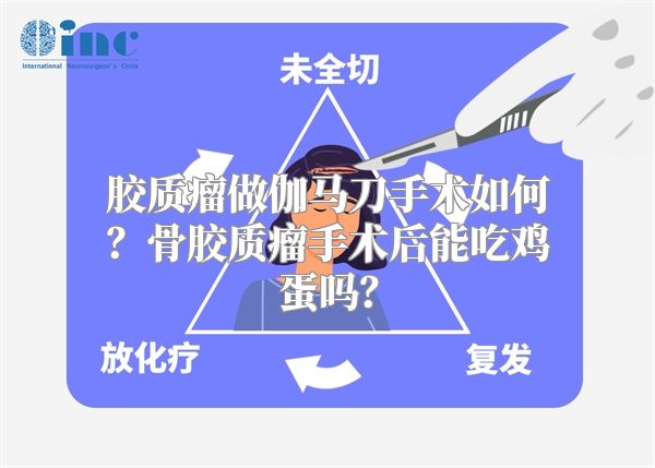 胶质瘤做伽马刀手术如何？骨胶质瘤手术后能吃鸡蛋吗？